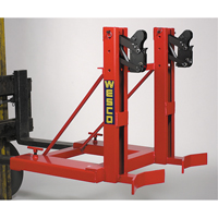Gator Grip Forklift Attachment for Drum Handling, For 30 US Gal. (25 Imperial Gal.) / 50 US Gal. (41.6 Imperial Gal.) / 80 US Gal. (66.6 Imperial Gal.) Pronet Distribution