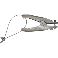 Static Grounding Clamp (GAT Series), Cast Aluminum Body Material, Stainless Steel Cup Point Material, 3 Points Configuration, 1-1/4" Max. Opening Pronet Distribution