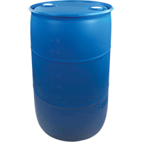 Polyethylene Drums, 55 US gal (45 imp. gal.), Closed Top, Blue Pronet Distribution