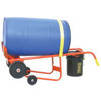 Chariot pour baril de s&eacute;rie 50BTW, Fabriqu&eacute; en Acier, 30 - 85 gal. US (25 - 70 gal. imp.) Pronet Distribution
