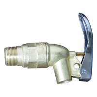 Soupape de baril en zinc sans pare-flamme, Alliage de zinc, entr&eacute;e NPT 3/4" Pronet Distribution