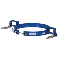 Anneau de bascule pour baril, Baril de 55 gal. US (45 gal. imp.), Capacit&eacute; 1200 lb/ 544 kg Pronet Distribution
