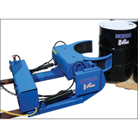 Manipulateur de baril mont&eacute; sur fourches Grip+Go &agrave; prise motoris&eacute;e, Baril de 15 - 55 gal. US (12,5 - 45 gal. imp.), Capacit&eacute; 1500 lb/680 kg Pronet Distribution