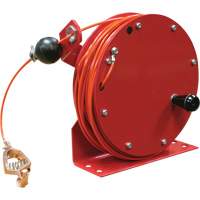 G 3000 Static Discharge Grounding Reel, 100' Length, Heavy-Duty Pronet Distribution