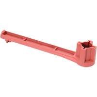 Single Ended Specialty Bung Nut Wrench, 1-1/4" Opening, 8" Handle, Non-Sparking Nylon Pronet Distribution