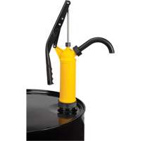 Lever-Type Drum Pump, Polypropylene, 14 oz./Stroke, Fits 5-55 Gal. Pronet Distribution