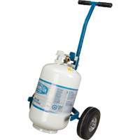 Cylinder Cart, Flat-Free Wheels, 15-1/2" W x 14-1/4" L Base, 600 lbs. Pronet Distribution