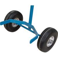 Cylinder Cart, Flat-Free Wheels, 15-1/2" W x 14-1/4" L Base, 600 lbs. Pronet Distribution
