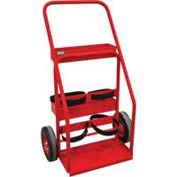 Hot Works Fire Prevention Cart, Semi-Pneumatic Wheels, 17.75" W x 8.9" L Base, 100 lbs. Pronet Distribution