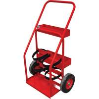 Hot Works Fire Prevention Cart, Semi-Pneumatic Wheels, 17.75" W x 8.9" L Base, 100 lbs. Pronet Distribution