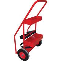 Hot Works Fire Prevention Cart, Semi-Pneumatic Wheels, 17.75" W x 8.9" L Base, 100 lbs. Pronet Distribution