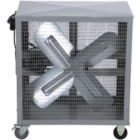 Ventilateur &agrave; filtre mobile et robuste &agrave; entraînement direct, 2 Vitesses Pronet Distribution