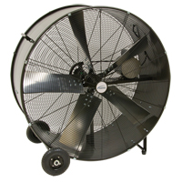 Heavy-Duty Fixed Belt Drive Drum Fan, 2 Speed, 42" Diameter Pronet Distribution
