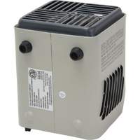 Personal Metal Shop Heater with Thermostat, Fan, Electric Pronet Distribution