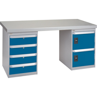 Steel Wood-Filled Workbench Tops Pronet Distribution