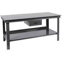 Heavy-Duty Workbench, 72" W x 36" D x 34" H, 14000 lbs. Capacity Pronet Distribution