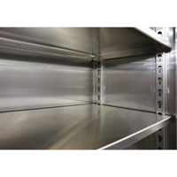 Extra Heavy-Duty Cabinet Shelf, 72" x 24", 1525 lbs. Capacity, Stainless Steel, Grey Pronet Distribution