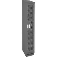 Casiers Clean Line, 12" x 18" x 82", Acier, Charbon, Rivet (assembl&eacute;), Perfor&eacute; Pronet Distribution