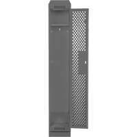 Casiers Clean Line, 12" x 18" x 82", Acier, Charbon, Rivet (assembl&eacute;), Perfor&eacute; Pronet Distribution