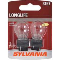 3157 Mini-ampoule automobile &agrave; longue dur&eacute;e de vie, Incandescente, 26,9 W/8,3 W, Blanc cass&eacute; Pronet Distribution