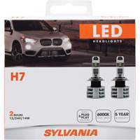 H7 Headlight Bulb, LED, 13.2 W/17 W, White Pronet Distribution