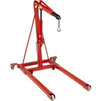 Folding Engine Crane, 2500 lbs. (1.25 tons) Capacity Pronet Distribution