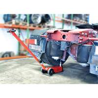 Cric &agrave; 2 &eacute;tapes, 22 tonne(s)/44 tonne(s), Air comprim&eacute;/hydraulique Pronet Distribution