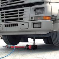 Cric &agrave; 2 &eacute;tapes, 33 tonnes/66 tonnes, Air comprim&eacute;/hydraulique Pronet Distribution