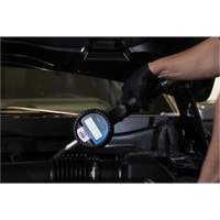 D&eacute;bitm&egrave;tre &eacute;lectronique de lubrifiant avec rallonge flexible &agrave; 90° Pronet Distribution