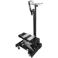 Low Profile Floor Service Jack, 12 Ton(s) Capacity, 7-1/2" Lowered, 15" Raised, Air Hydraulic Pronet Distribution