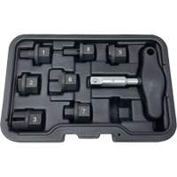 Trousse d'outils pour bouchons de vidange dhuile 8 morceaux Pronet Distribution