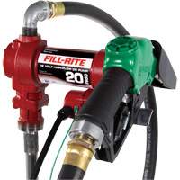 Pompe de transfert de carburant 12 V avec pistolet Pronet Distribution