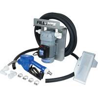 Pompe de transfert de fluide d'&eacute;chappement diesel (DEF) 115 V CA avec support pour cuve GRV et pistolet Pronet Distribution