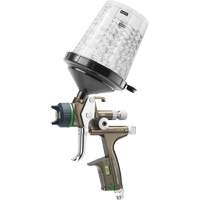 Pistolet de peinture de premi&egrave;re qualit&eacute; pour peinture automobile avec psi num&eacute;rique X5500 HVLP 1,2 I RPS D, Entr&eacute;e d'air 1/4" NPT, 15,19 pi³/min, Capacit&eacute; 0,6 L/0,9 L, 0,17 psi Pronet Distribution