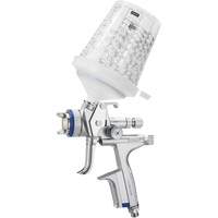 Pistolet de peinture 5000 B RP avec buse 1,2 et trois godets polyvalents RPS 0,3 l/0,6 l/0,9 L, Entr&eacute;e d'air 1/4" NPT, 10,24 pi³/min, Capacit&eacute; 0,3 L/0,6 L/0,9 L, 0,17 psi Pronet Distribution