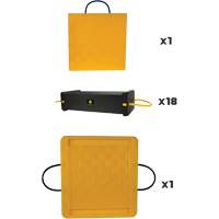 Ensemble de syst&egrave;me de sout&egrave;nement en composite CribLok 20 mcx Pronet Distribution