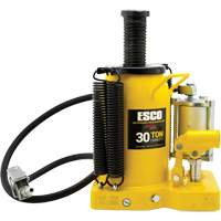 Cric-bouteille de s&eacute;rie Pro, 30 tonnes, Air comprim&eacute;/hydraulique, 20" Hauteur &eacute;lev&eacute;e Pronet Distribution