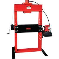 Electro/Hydraulic Pump Operated Shop Press, 50 tons Capacity Pronet Distribution