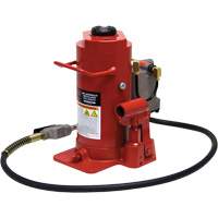 Cric-bouteille hydraulique de hauteur standard, 20 tonne(s), Air comprim&eacute;/hydraulique, 20-1/2" Hauteur &eacute;lev&eacute;e Pronet Distribution
