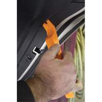 5-Piece Nylon & Neon Orange Wedge Assortment Set Pronet Distribution