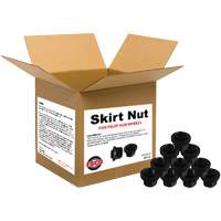 10-Piece Graphite-Coated Skirt Nuts for Pilot Hub Wheels Pronet Distribution