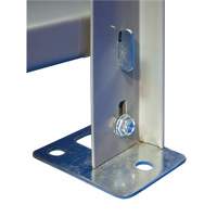 Patte d'assise pour rayonnage enclenchable Interlok Pronet Distribution