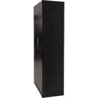 Hi-Boy Storage Cabinet, Steel, 4 Shelves, 72" H x 36" W x 18" D, Black Pronet Distribution