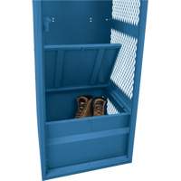 Casier pour &eacute;quipement, Acier, 24" la x 18" p x 72" h, Bleu fonc&eacute; Pronet Distribution