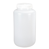 Wide-Mouth Bottles, Round, 1/2 gal., Plastic Pronet Distribution