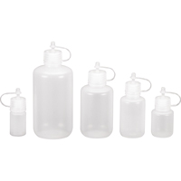 Narrow-Mouth Bottles, Round, 1/2 oz., Plastic Pronet Distribution