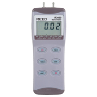 Manom&egrave;tre avec certificat de calibration, Num&eacute;rique, 0 - 100 psi/0 - 6,895 bar/0 - 689,5 kPa/0 - 6895 mbar Pronet Distribution