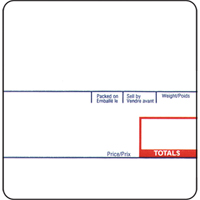&eacute;tiquettes pour imprimante Kilotech (58 x 60 mm) Pronet Distribution