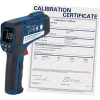 Thermom&egrave;tre &agrave; infrarouge professionnel avec certificat de calibration, -26 - 1472° F ( -32 - 800° C ), 30:1, &eacute;missivit&eacute; Ajustable Pronet Distribution