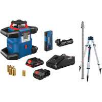 Revolve4000 Connected Self-Leveling Horizontal Rotary Laser Kit, 4000' (1219.2 m), 635 Nm Pronet Distribution